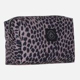 Bloominbag Leopard Cita Noir Makyaj Çantası Ve Kompakt Kozmetik Organizer