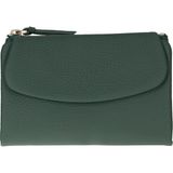 BloominBag Élıa Soft Olive Medium Deri Kadın Cüzdan & Clutch - Yeşil - Hakiki deri kadın cüzdan