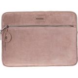 BloominBag Mist Still Hakiki Süet Deri 13-14 Inç Macbook/laptop Kılıfı - Vizon