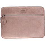 BloominBag Mist Still Süet Pudra Vizon Deri 13-14" MacBook Laptop Kılıfı - Pudra - Vizon - Standart