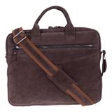 Bloominbag Mocha Still Hakiki Süet Deri 13-14 Inç Macbook/laptop Çantası
