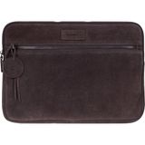 BloominBag Mocha Still Kahverengi Süet Deri 15-16" MacBook Laptop Kılıfı - Standart