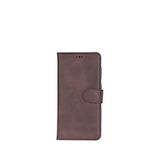 Bloominbag Monte Deep Brown Samsung Galaxy S26 Plus Deri Çıkarılabilir Cüzdanlı Telefon Kılıfı - Kahverengi