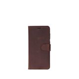 BloominBag Monte Saddle Heritage Samsung Galaxy S26 Plus Deri Çıkarılabilir Cüzdanlı Telefon Kılıfı
