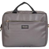 BloominBag Pitonic Nature Smokey 15-16 Inç Laptop / Macbook Çantası Notebook Çantası - 38x30x4cm - Gri