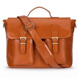 Bloominbag Rivoli Cognac Tan Hakiki Deri 13–14 Inç Laptop Ve Evrak Çantası