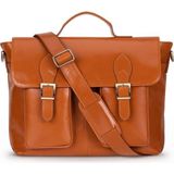 Bloominbag Rivoli Cognac Tan Hakiki Deri 15–16 Inç Laptop Ve Evrak Çantası