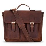 Bloominbag Rivoli Saddle Heritage Hakiki Deri 13–14 Inç Laptop Ve Evrak Çantası