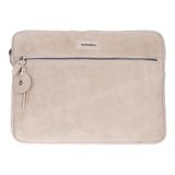 Bloominbag Sand Still Hakiki Süet Deri 13-14 Inç Macbook/laptop Kılıfı
