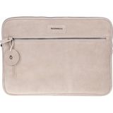 Bloominbag Sand Still Hakiki Süet Deri 15-16 Inç Macbook/laptop Kılıfı