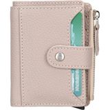BloominBag Siena Desert Sand Mekanizmalı Deri Cüzdan & Kartlık (Rfıd Korumalı) - Vizon - RFID uyumlu kartlık cüzdan