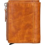 BloominBag Siena Mocha Sand Mekanizmalı Deri Cüzdan & Kartlık (Rfıd Korumalı) - Taba - Açık Kahverengi - RFID uyumlu kartlık cüzdan
