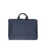 BloominBag Urban Shell Pro 13-14"" Midnight Navy Deri Laptop Macbook Çantası