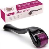 Blooming Titanyum Uçlu 540 Iğneli Derma Roller 0,5 mm Iğne Cilt Yüz Vücut Yenileme Masaj Aleti