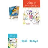 Bloomsbury 4x4 Yds Seti 3. Kitap Cloze Test ve Diyalog Tamamlama + Alice In Wonderland + Heidi