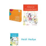 Bloomsbury 7+ Yaş 9’Lu Set - Iq, Dikkat Ve Yetenek Geliştiren Kitaplar Serisi + Alice İn Wonderland + Heidi