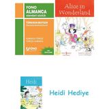 Bloomsbury Almanca / Türkçe - Türkçe / Almanca Standart Sözlük + Alice In Wonderland + Heidi