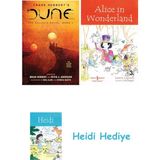 Bloomsbury Dune: Grafik Novel, Kitap 1: The Graphic Novel, Book 1: Volume 1 + Alice In Wonderland + Heidi