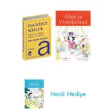 Bloomsbury Ingilizce Sözlük: Ingilizce-Türkçe / Türkçe-Ingilizce + Alice In Wonderland + Heidi