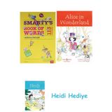 Bloomsbury Smarty’s Book Of Words (Smarty’nin Sözcükler Kitabı) + Alice In Wonderland + Heidi