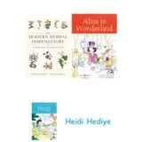 Bloomsbury The Modern Herbal Dispensatory: A Medicine-Making Guide + Alice In Wonderland + Heidi