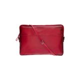 BloomSleeve Leeds 14" Crimson Red Hakiki Deri Laptop & Tablet Kılıfı