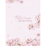 Blossom Graph Notebook: Professional notebook with 5x5 Grid inch Quad Ruled Paper along with note pages. It can be used for taking science, math, engineering notes.