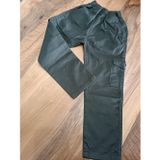 Blotch Kız Erkek Unisex Okul Çocuk Pantolonu Gabardin Beli Lastikli Yan Cepli Pantolon 4-5 Yaş Haki