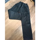 Blotch Kız Erkek Unisex Okul Çocuk Pantolonu Gabardin Beli Lastikli Yan Cepli Pantolon 4-5 Yaş Siyah