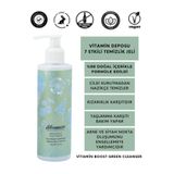 Bloumsie Vitamin Deposu 7 Etkili Temizleme Jeli Okyanus Minerali Hyaluronic Acid Ispanak Yeşilçay 200ML.