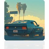 BLS 30X30 cm Büyük Boy Oyuncu Mouse Pad Kaymaz Taban Fare Altlığı Gaming Mousepad L - Garage - 03