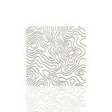 BLS 30x30 Cm Orta Boy Oyuncu Gaming Mouse Pad Kaymaz Kauçuk Taban Fare Altlığı Mousepad | Topografi Serisi
