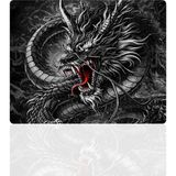BLS 48X40 cm Büyük Boy Oyuncu Mouse Pad Kaymaz Taban Fare Altlığı Gaming Mousepad L - Drake - 01