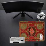 BLS 48X40 cm Büyük Boy Oyuncu Mouse Pad Kaymaz Taban Fare Altlığı Gaming Mousepad L Kilim Desenli - Anatolian - 01