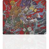 BLS 48X40 cm Büyük Boy Oyuncu Mouse Pad Kaymaz Taban Fare Altlığı Gaming Mousepad L - Masterpiece - 01