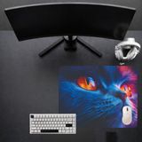BLS 48X40 cm Büyük Boy Oyuncu Mouse Pad Kaymaz Taban Fare Altlığı Gaming Mousepad L - Neon - 05