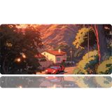 BLS 70X30 cm Büyük Boy Oyuncu Mouse Pad Kaymaz Taban Fare Altlığı Gaming Mousepad Xl - Garage - 01