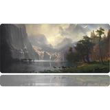 BLS 70X30 cm Büyük Boy Oyuncu Mouse Pad Kaymaz Taban Fare Altlığı Gaming Mousepad Xl - Landscape - 02