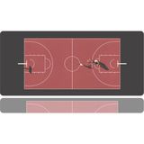 BLS 70X30 cm Büyük Boy Oyuncu Mouse Pad Kaymaz Taban Fare Altlığı Gaming Mousepad Xl - Sports - 2