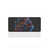 BLS 90X40 Cm Büyük Boy Oyuncu Gaming Mouse Pad Kaymaz Kauçuk Taban Fare Altlığı Mousepad | Animal Serisi