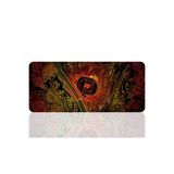 BLS 90X40 Cm Büyük Boy Oyuncu Gaming Mouse Pad Kaymaz Kauçuk Taban Fare Altlığı Mousepad Sarı Kırmızı Aslan Arena | Sport Serisi