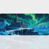 BLS 90X40 cm Büyük Boy Oyuncu Mouse Pad Kaymaz Taban Fare Altlığı Gaming Mousepad Xxl - Castle - 05