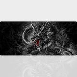 BLS 90X40 cm Büyük Boy Oyuncu Mouse Pad Kaymaz Taban Fare Altlığı Gaming Mousepad XXL - Drake - 01
