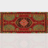 BLS 90X40 cm Büyük Boy Oyuncu Mouse Pad Kaymaz Taban Fare Altlığı Gaming Mousepad XXL Kilim Desenli - Anatolian - 01