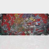 BLS 90X40 cm Büyük Boy Oyuncu Mouse Pad Kaymaz Taban Fare Altlığı Gaming Mousepad XXL - Masterpiece - 01
