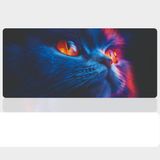 BLS 90X40 cm Büyük Boy Oyuncu Mouse Pad Kaymaz Taban Fare Altlığı Gaming Mousepad XXL - Neon - 05