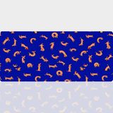 BLS 90X40 cm Büyük Boy Oyuncu Mouse Pad Kaymaz Taban Fare Altlığı Gaming Mousepad XXL - Pattern - 10