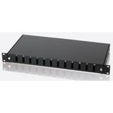 "Bls Ppr12pscdx 1u 19"" 12 Port Sc Dx Fiber Optik Rack Tipi Dublex Patch Panel"