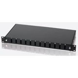 "Bls Ppr24pscdx 1u 19"" 24 Port Sc Dx Fiber Optik Rack Tipi Dublex Patch Panel"