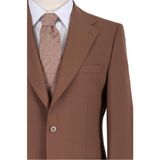 Blu 190S Klasik Takım Elbise - Kahverengi - 56